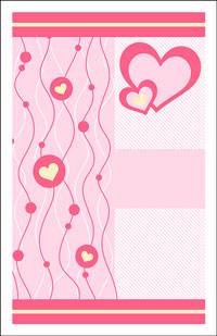 Wedding Program Cover Template 14B - Graphic 1